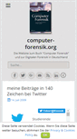 Mobile Screenshot of computer-forensik.org