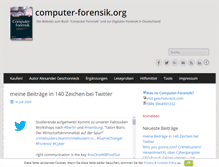 Tablet Screenshot of computer-forensik.org